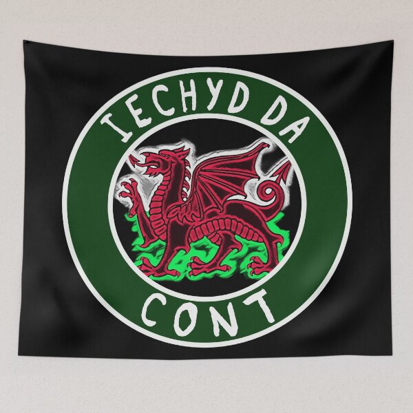 Item preview, IECHYD DA CAERNARFON STYLE NORTH WALES GREEN designed and sold by Marni Scofidio Desi9ns.