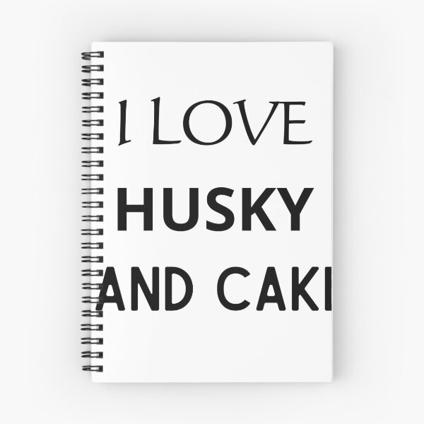 Item preview, I LOVE HUSKY AND CAKE designed and sold by mer-ONE.