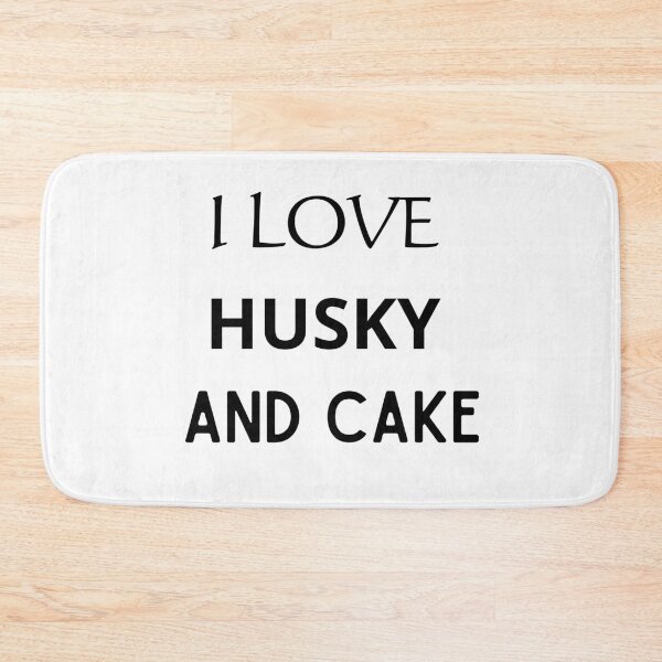 Item preview, I LOVE HUSKY AND CAKE designed and sold by mer-ONE.