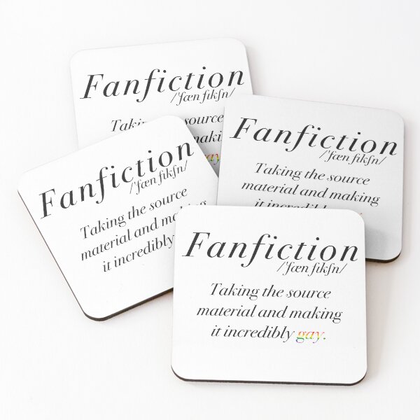 Item preview, Fanfiction dictionary definition - Rainbow edition designed and sold by littleblueart.
