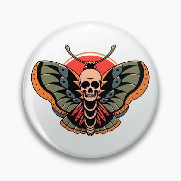 Item preview, Polilla del cráneo designed and sold by OutbreakDesigns.