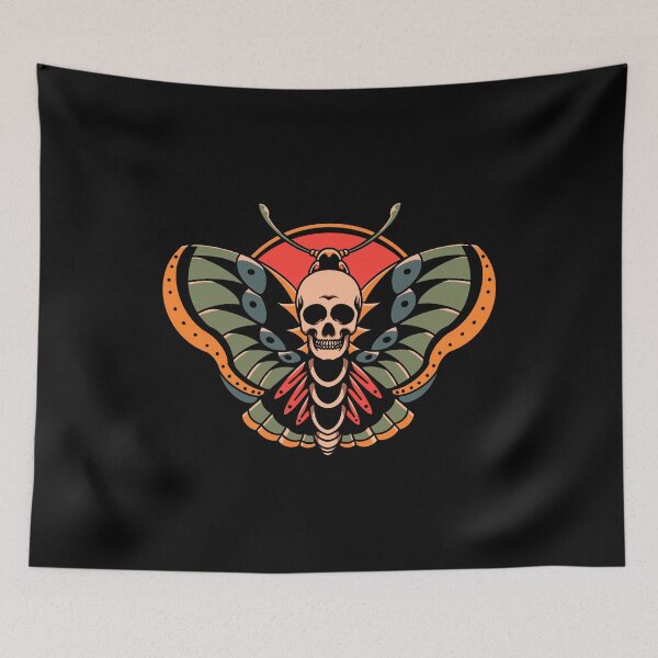 Item preview, Skull Moth designed and sold by OutbreakDesigns.