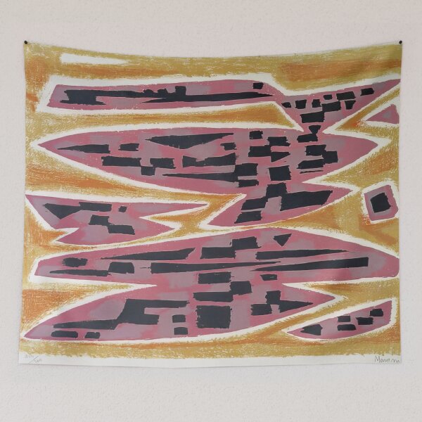 Item preview, Alfred Manessier - abstract-composition-1955 designed and sold by MARTART9.
