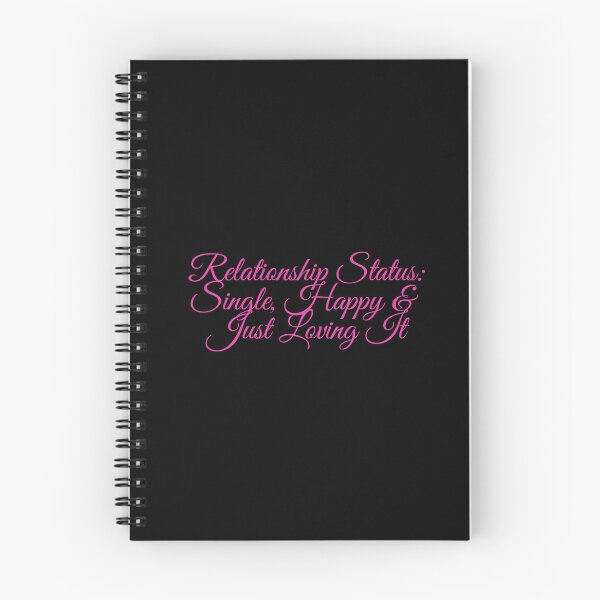 Item preview, Relationship Status, Single, Happy & Loving It designed and sold by MarieSusan.