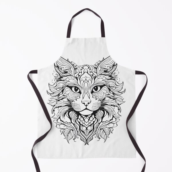 Item preview, Modern Feline Elegance - Artistic Portrait of a Contemporary Cat designed and sold by Crea-Designer.