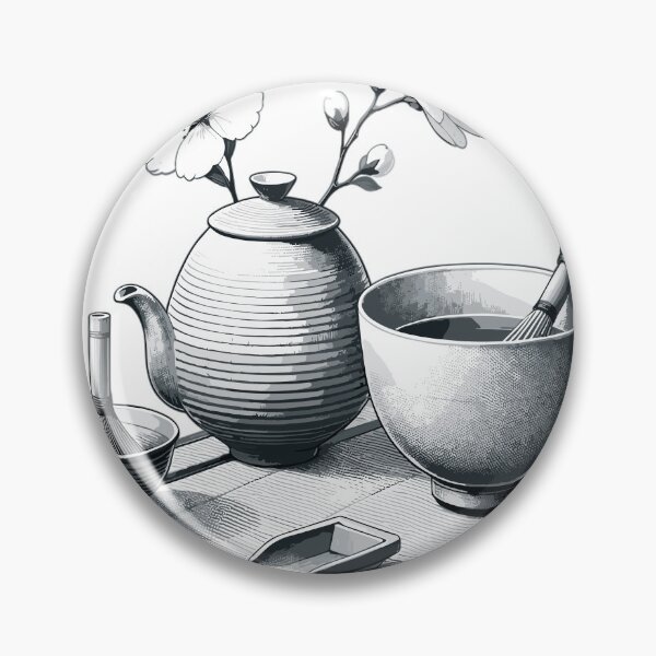 Item preview, Traditional Japanese tea ceremony setting designed and sold by LongIslandDesgn.