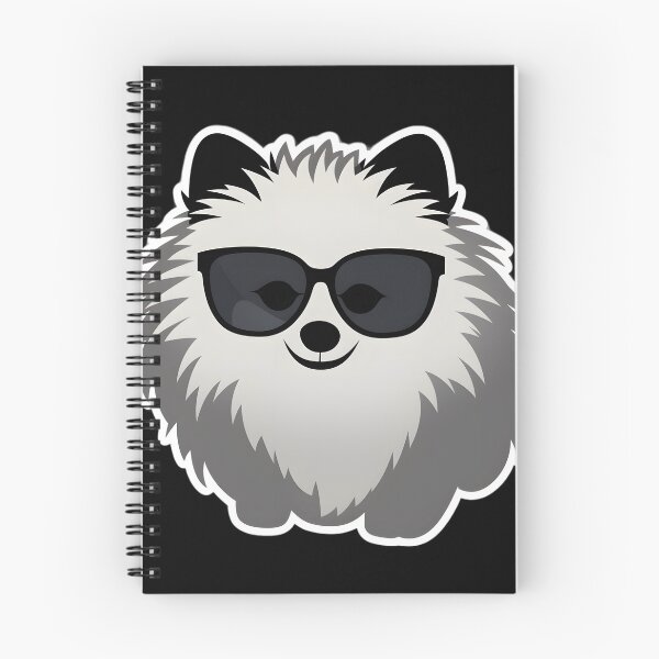 Item preview, Keeshond in Cool Sunglasses designed and sold by CUTEDOGGIEZ.