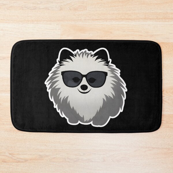 Item preview, Keeshond in Cool Sunglasses designed and sold by CUTEDOGGIEZ.