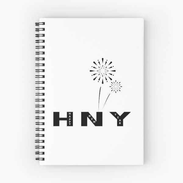 Item preview, Happy New Year Celebration Typography Design - Festive Holiday Art designed and sold by Gayan-Art.