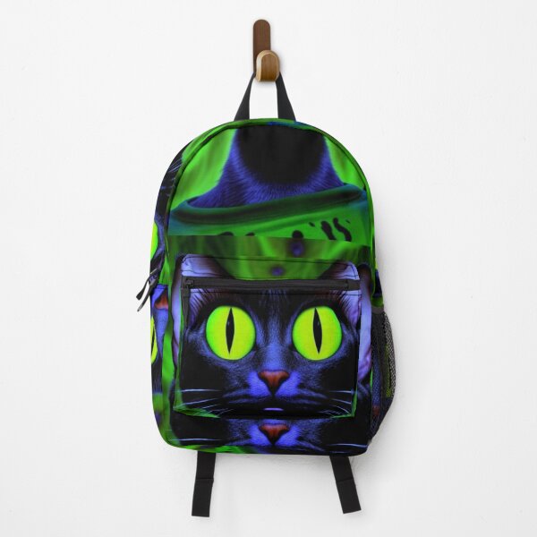 Item preview, Trippy Psychedelic Black Cat designed and sold by TheDarkWardrobe.