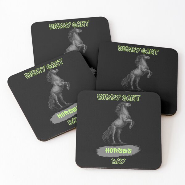 Item preview, Equestrian Wit Unleashed: Sorry Cant Horses Bay designed and sold by AI-volution.