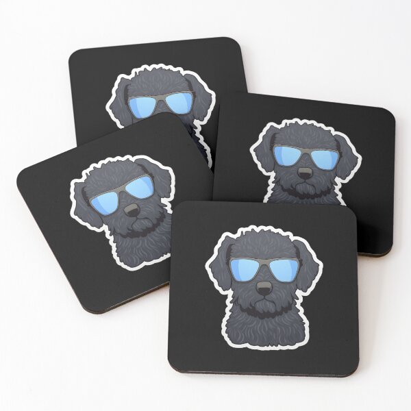 Item preview, Kerry Blue Terrier Con Gafas De Sol Geniales designed and sold by CUTEDOGGIEZ.