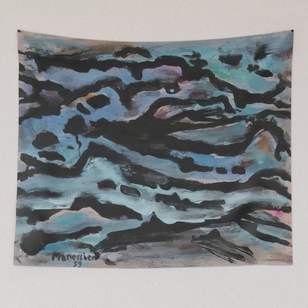 Item preview, Alfred Manessier - composition-1959 designed and sold by MARTART9.