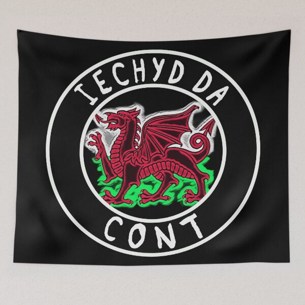 Item preview, IECHYD DA CAERNARFON STYLE NORTH WALES BLACK designed and sold by Marni Scofidio Desi9ns.