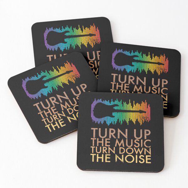 Item preview, Turn Up The Music Turn Down The Noise designed and sold by CJansuebsri.