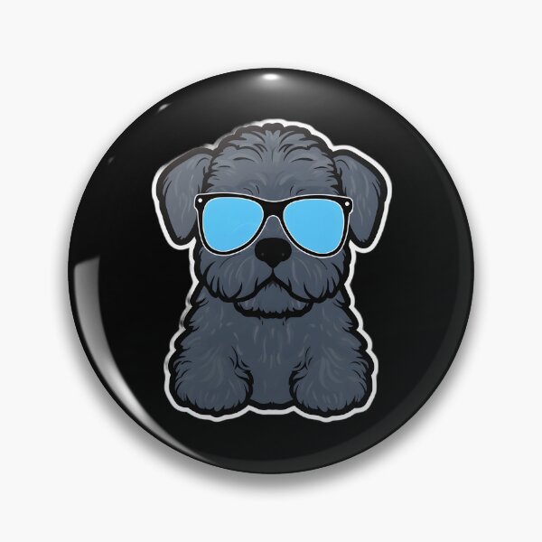 Artikelvorschau, Alberne Brille Kerry Blue Terrier entworfen und verkauft von CUTEDOGGIEZ.