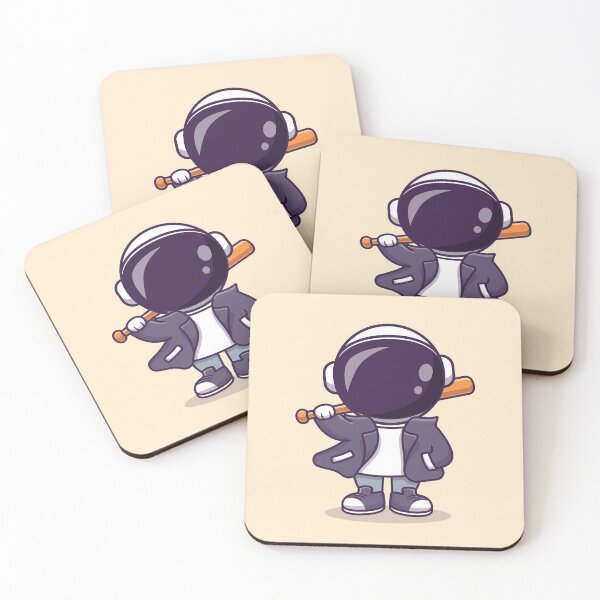 Item preview, Cool astronaut cartoon designed and sold by jortkesi.