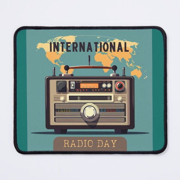 Item preview, International Radio Day designed and sold by EvgeniiaSim.
