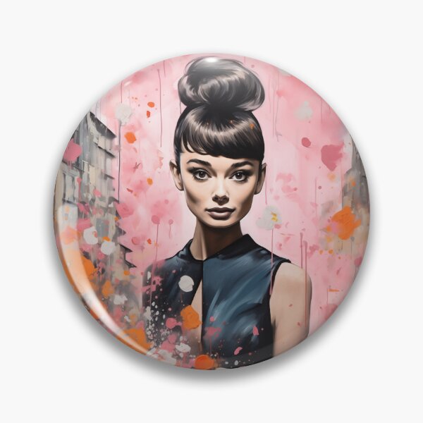 Item preview, Audrey Hepburn Paint Drops designed and sold by ReverseWorld.