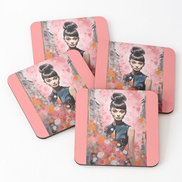 Item preview, Audrey Hepburn Paint Drops designed and sold by ReverseWorld.