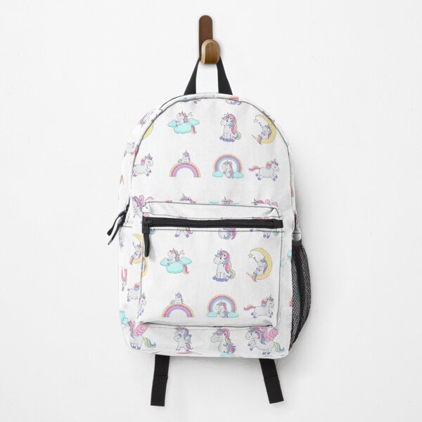 Item preview, beautiful unicorns with rainbow hair designed and sold by huape.