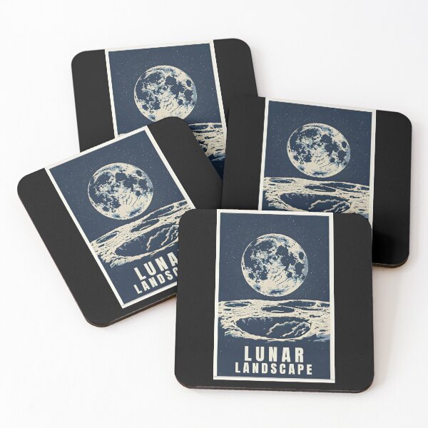 Item preview, Lunar Landscape designed and sold by ratchawoot.