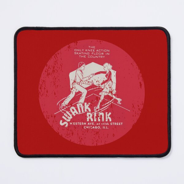 Item preview, Vintage Swank Roller Rink, Chicago, Illinois - distressed look designed and sold by retropetrol.