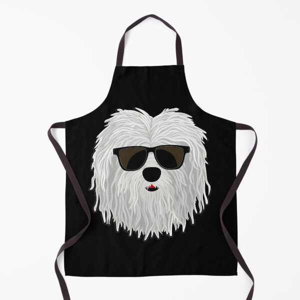 Item preview, Silly Glasses Komondor designed and sold by CUTEDOGGIEZ.