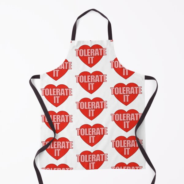 Item preview, Tolerate It Heart designed and sold by Chesley Design.