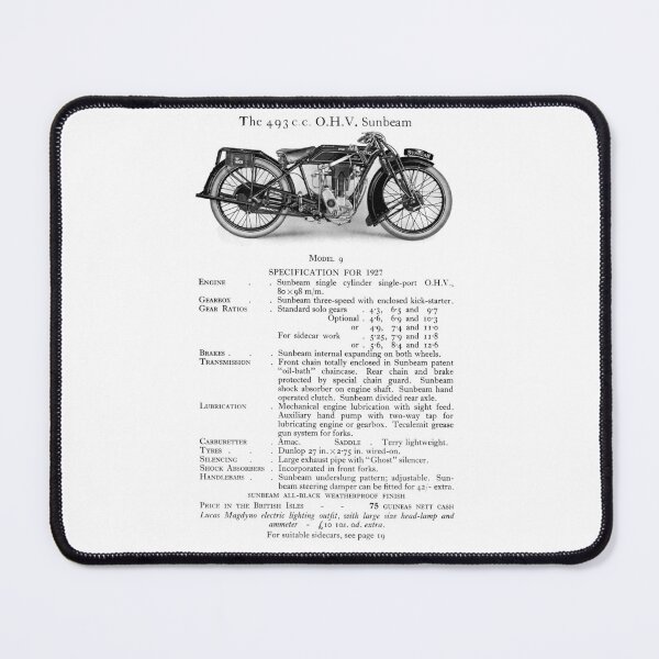Item preview, Sunbeam motorbike catalogue 1927 designed and sold by Random Railways.