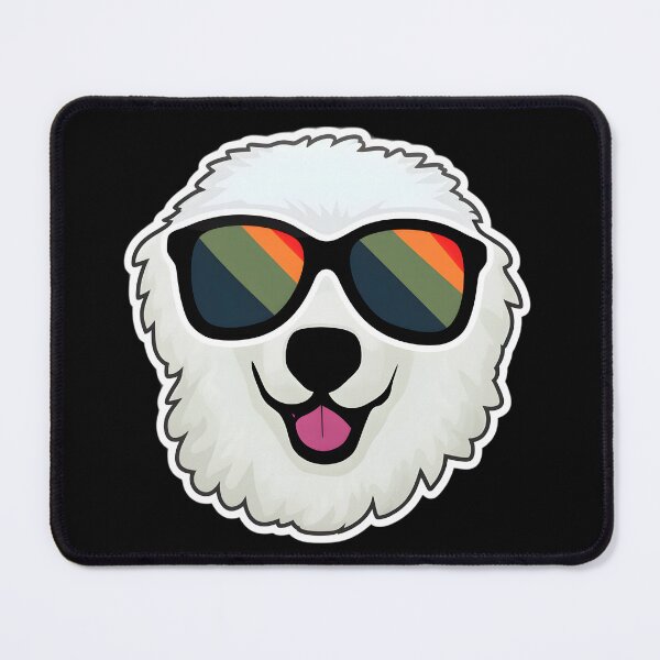 Item preview, Kuvasz in Cool Sunglasses designed and sold by CUTEDOGGIEZ.