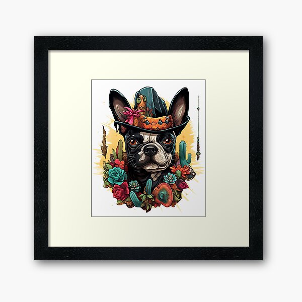 Item preview, Funny French Bulldog Art  designed and sold by porbenjaporn.