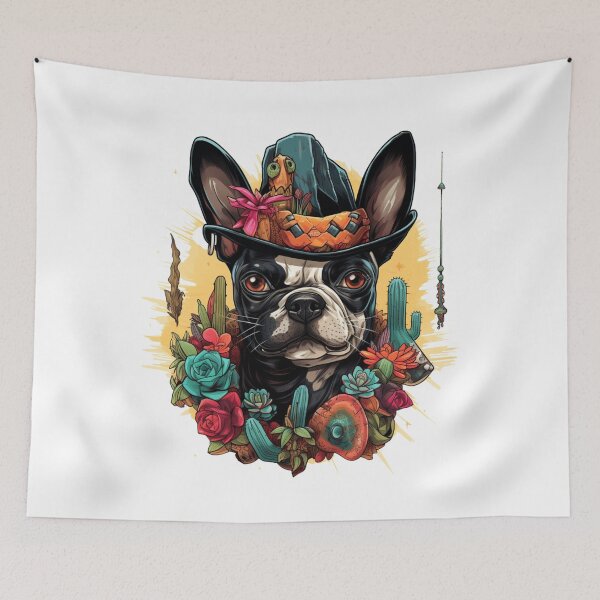 Item preview, Funny French Bulldog Art  designed and sold by porbenjaporn.