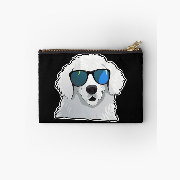 Item preview, Silly Glasses Kuvasz designed and sold by CUTEDOGGIEZ.