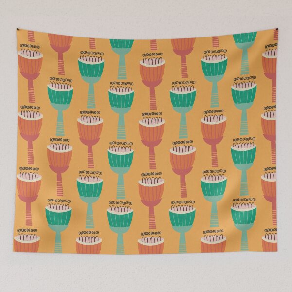 Item preview, Calyx flower yellow designed and sold by janedrawsthings.