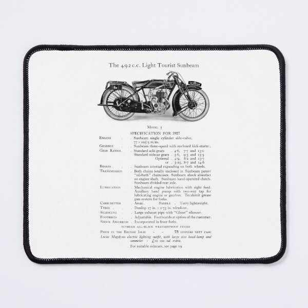 Item preview, Sunbeam motorbike catalogue 1927 designed and sold by Random Railways.
