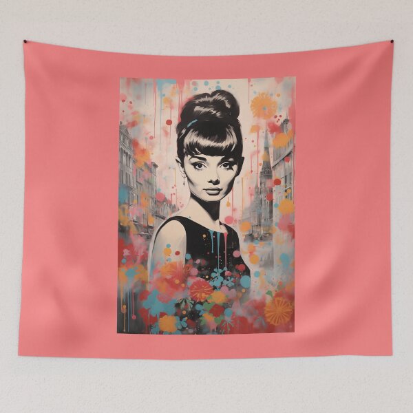 Item preview, Audrey Hepburn Streets designed and sold by ReverseWorld.