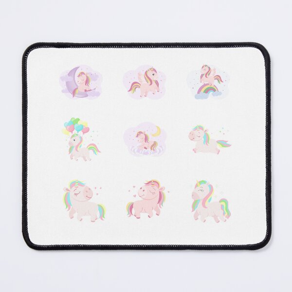 Item preview, beautiful pink unicorns to brighten your day designed and sold by huape.
