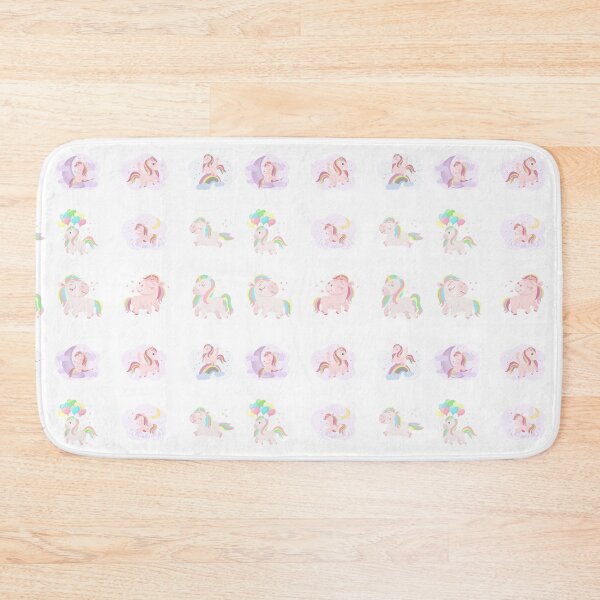 Item preview, beautiful pink unicorns to brighten your day designed and sold by huape.
