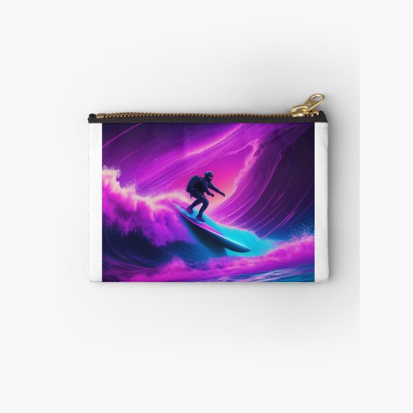 Item preview, Surfing colorful waves designed and sold by KilianSzmid.