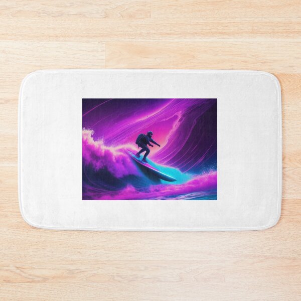 Item preview, Surfing colorful waves designed and sold by KilianSzmid.