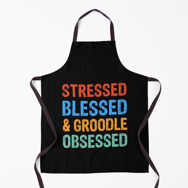 Item preview, Stressed Blessed and Groodle Obsessed Dog Gift designed and sold by Guarddogdrive.
