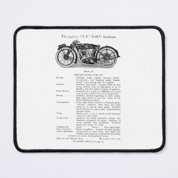 Item preview, Sunbeam motorbike catalogue 1927 designed and sold by Random Railways.