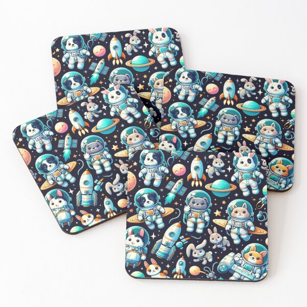 Item preview, Space Animals in Astronaut Gear designed and sold by decmrArtistic.