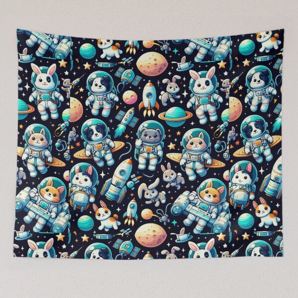 Item preview, Space Animals in Astronaut Gear designed and sold by decmrArtistic.