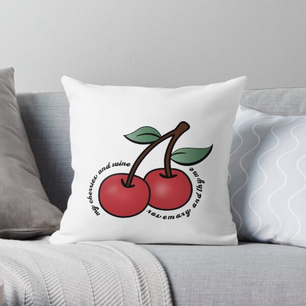 Cherry - Lana Del Rey Throw Pillow