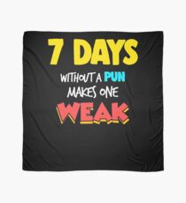 Funny Pun Joke Apparel Scarf