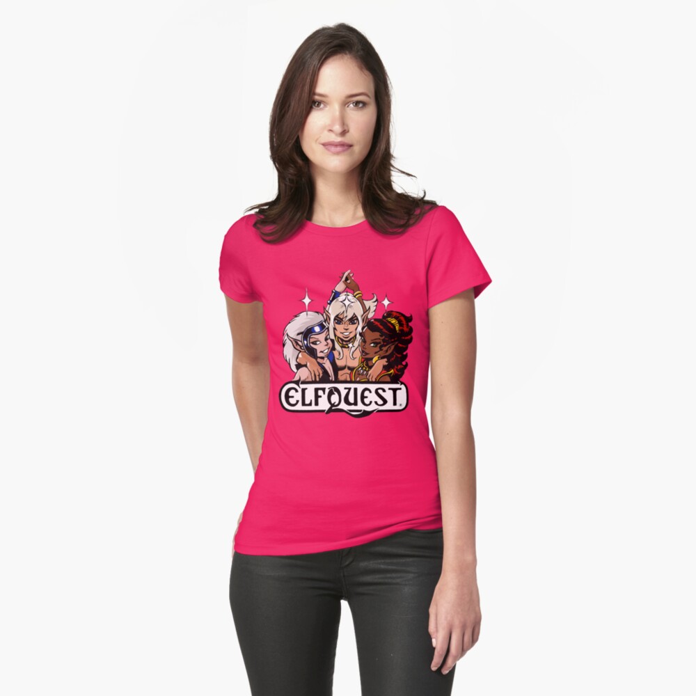 Item preview, Fitted T-Shirt designed and sold by elfquest.