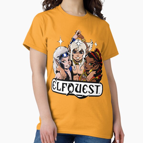 Vista previa del artículo con la obra «ElfQuest: Trío retro», diseñado y vendido por elfquest.