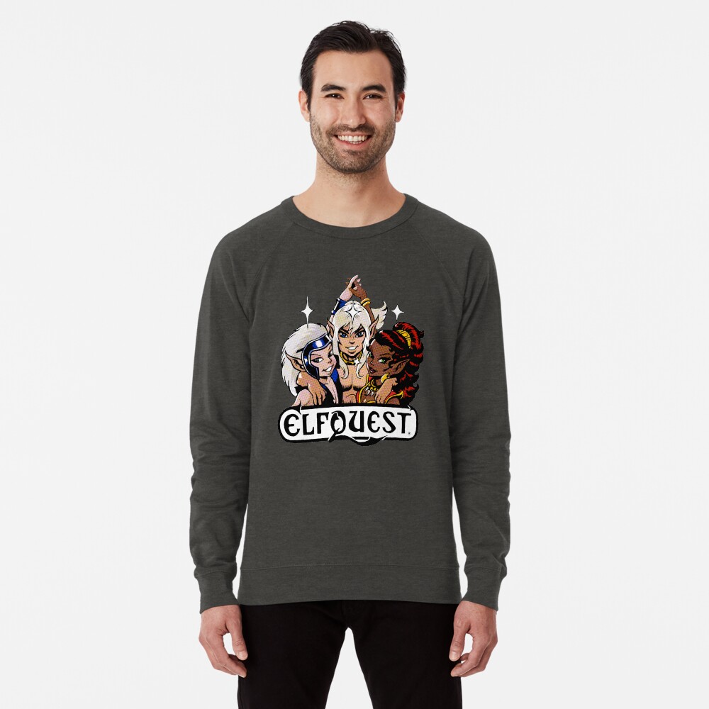 Item preview, Lightweight Sweatshirt designed and sold by elfquest.